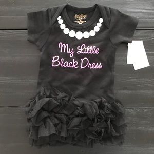 NWT Little Black Dress Onesie